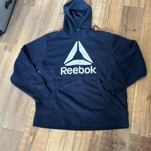 Reebok Navy Blue Hoodie Sweater